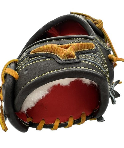 ☆ミズノプロ　硬式グローブ 1AJGH35207 右投げ ミズノ 外野手用 ヌートバー型　 グラブ　高校野球　中学硬式野球　 型付け無料　送料無料 湯もみの鉄人 部活　硬式野球　サイズ18N