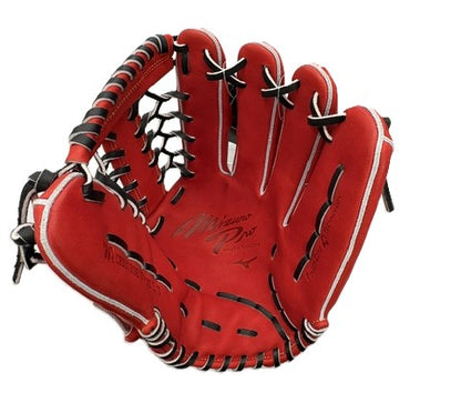 ☆ミズノプロ　硬式グローブ 1AJGH35207 右投げ ミズノ 外野手用 ヌートバー型　 グラブ　高校野球　中学硬式野球　 型付け無料　送料無料 湯もみの鉄人 部活　硬式野球　サイズ18N