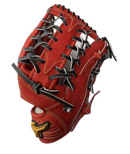 ☆ミズノプロ　硬式グローブ 1AJGH35207 右投げ ミズノ 外野手用 ヌートバー型　 グラブ　高校野球　中学硬式野球　 型付け無料　送料無料 湯もみの鉄人 部活　硬式野球　サイズ18N