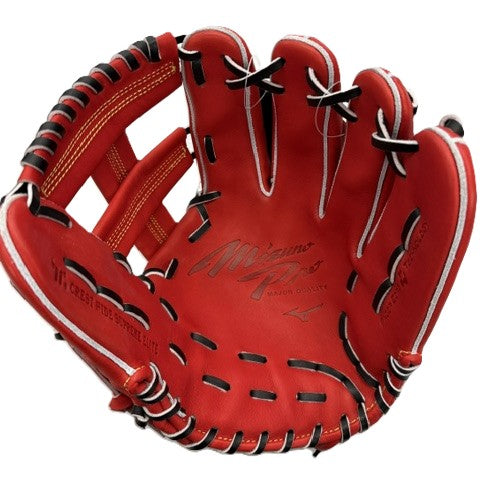 ☆ミズノプロ　1AJGH35223　型付け無料　硬式グローブ 内野手用 内野用 ミズノプロ 高校野球 中学硬式野球 湯もみの鉄人 マスターズ 野球部 部活 硬式野球 MizunoPro サイズ10