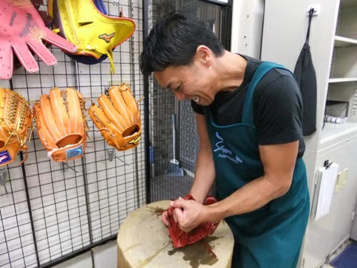 湯もみの鉄人の湯もみ型付け　グラブご購入者に限ります！