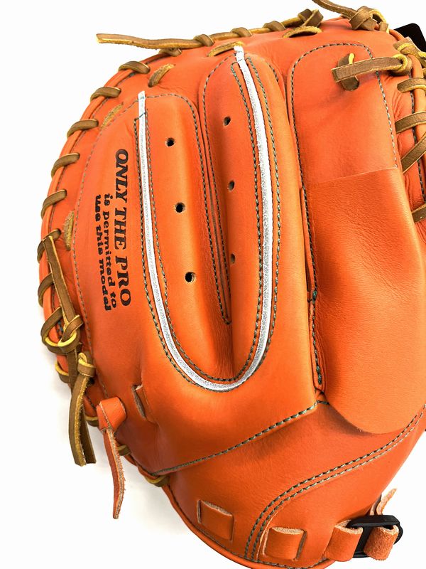 ハタケヤマ　Vシリーズ V-M8jb　 V-M8tr　硬式 キャッチャーミット Uバック 伊藤光 選手 M8 HATAKEYAMA 　硬式野球　 高校野球　高野連　高校野球対応　中学硬式 　キャッチャー 横浜DeNAベイスターズ 捕手 湯もみの鉄人 送料無料　型付け無料