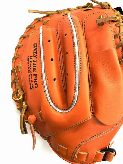 ハタケヤマ　Vシリーズ V-M8jb　 V-M8tr　硬式 キャッチャーミット Uバック 伊藤光 選手 M8 HATAKEYAMA 　硬式野球　 高校野球　高野連　高校野球対応　中学硬式 　キャッチャー 横浜DeNAベイスターズ 捕手 湯もみの鉄人 送料無料　型付け無料