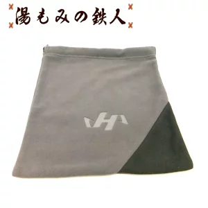 ハタケヤマ フリース　限定　グラブ袋　BA-FB22CB　チャコールグレー×ブラック
